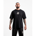 Unisex black oversized T-Shirt SAINT OF MY TIME | VERY BAD WOD