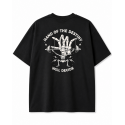 T-Shirt oversize unisexe noir HAND OF DESTINY | VERY BAD WOD