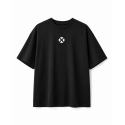 Unisex black oversized T-Shirt HAND OF DESTINY | VERY BAD WOD