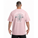 T-Shirt oversize unisexe rose clair HAND OF DESTINY | VERY BAD WOD