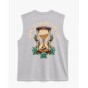 Muscle Tank Very Bad Wod vert de gris coupe oversize CrossFit®