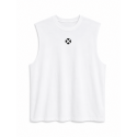 Muscle Tank Very Bad Wod blanc coupe oversize CrossFit®