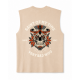 Very Bad Wod Oversized Muscle Tank Saint of my time Greige Brown