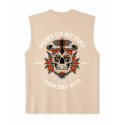 Muscle Tank Oversize Very Bad Wod Saint of my time brun grège Muscle tank sport