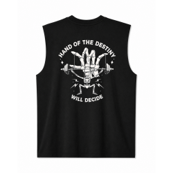 Muscle Tank Oversize Very Bad Wod Hand of Destiny noir Muscle tank sport