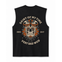 Muscle Tank Oversize Very Bad Wod Saint of my time noir Muscle tank sport