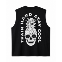 Muscle Tank Oversize Very Bad Wod Train hard stay cool noir Muscle tank sport