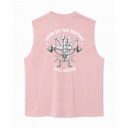 Muscle Tank Oversize Rose clair Hand of destiny Very Bad Wod