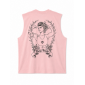 Muscle Tank Oversize Rose clair Strong Beauty Very Bad Wod