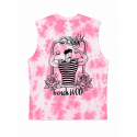 Muscle Tank Oversize Rose Tie Dye French Wod Very Bad Wod