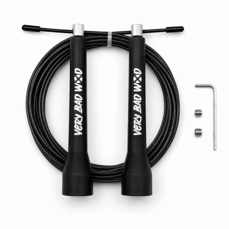 Corde à sauter Very Bad WOD Jumpy 2.0 câble noir