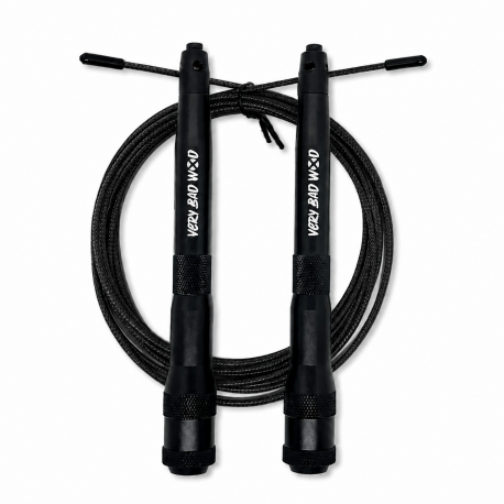 Corde à sauter Very Bad Wod Stormy noire câble noir pour CrossFit®