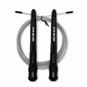 Corde à sauter Very Bad Wod Stormy noire câble gris transparent
