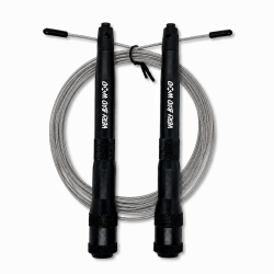 Corde à sauter Very Bad Wod Stormy noire câble gris 1,8 mm non gainé