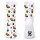 Very Bad Socks Capybara SITUP Sports Socks White