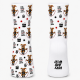 Very Bad Socks Stop Crying Rabbit White Sports Socks