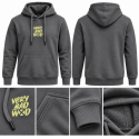 Hoodie unisex THE SWEETY Charcoal Gray | VERY BAD WOD