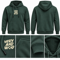 Hoodie unisex THE SWEETY Opal Green| VERY BAD WOD