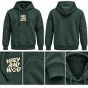 Sweat capuche unisexe THE SWEETY Vert Opale | VERY BAD WOD