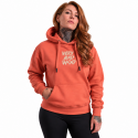 Sweat capuche unisexe rose THE SWEETY Corail | VERY BAD WOD