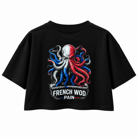 Crop top femme oversize French WOD Pain – Very Bad Wod