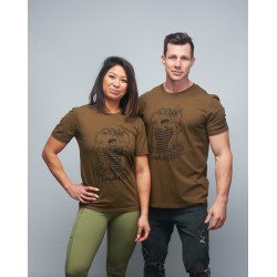 Unisex T-shirt green FRENCH WOD| VERY BAD WOD x WILL LENNART TATOO