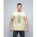 T-shirt unisexe jaune RIP MY GRIP | VERY BAD WOD x WILL LENNART TATOO