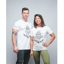 T-shirt unisexe blanc INK YOUR WOD | VERY BAD WOD x WILL LENNART TATOO