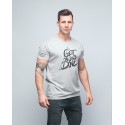 T-shirt unisexe gris GET THE JOB DONE| VERY BAD WOD x WILL LENNART TATOO