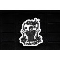 FRENCH WOD white 3D PVC velcro patch for athlete | VERY BAD WOD