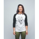 Baseball tee unisex black GORILLA OPS| VERY BAD WOD x WILL LENNART TATOO