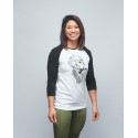 Baseball tee unisex black GORILLA OPS| VERY BAD WOD x WILL LENNART TATOO