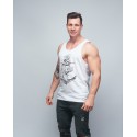 Débardeur Homme blanc INK YOUR WOD | VERY BAD WOD x WILL LENNART TATOO