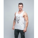 Débardeur Homme blanc GORILLA OPS | VERY BAD WOD x WILL LENNART TATOO