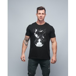 Unisex T-shirt black MERMAID| VERY BAD WOD x WILL LENNART TATOO