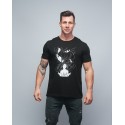 Unisex T-shirt black MERMAID| VERY BAD WOD x WILL LENNART TATOO