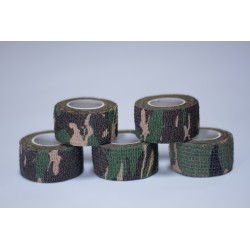 Pack of 5 rolls of finger tape green camo | VERY BAD WOD