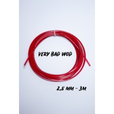 Red cable 2.5 mm - 3 m | VERY BAD WOD