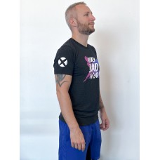 T-shirt caribbean blue BRUSH original for men | VERY BAD WOD